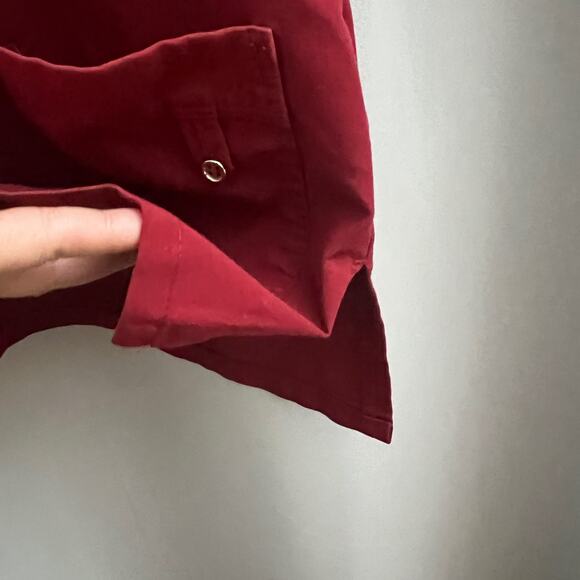 Barco SMALL Grey's Anatomy Signature Red Scrub Top Uniform Short Sleeve - Picture 6 of 11